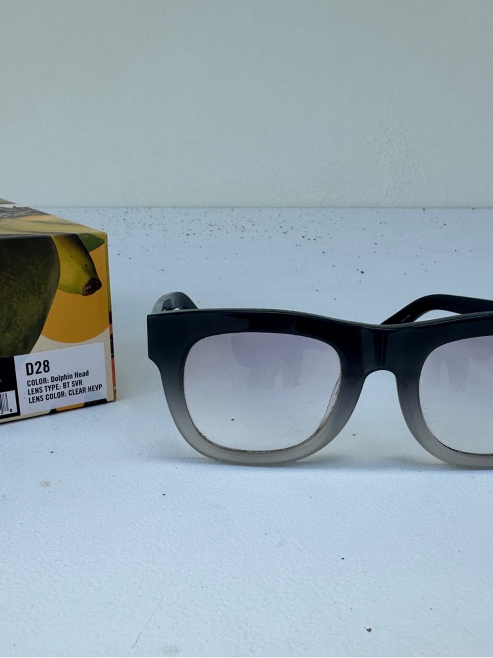 Caddis 1.5  Special Unisex Readers Eyeglasses Customized Grey Tinted Lenses